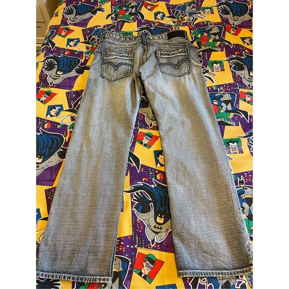 Silvertab Size 36 x 32 Boot Cut Levi’s Men Used Blue Distressed Faded - Picture 8 of 8